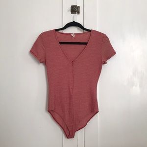 Urban Outfitters Striped Bodysuit
